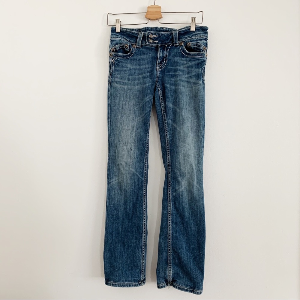 Miss Me JP4906-4 Bootcut Denim Jeans Size 28